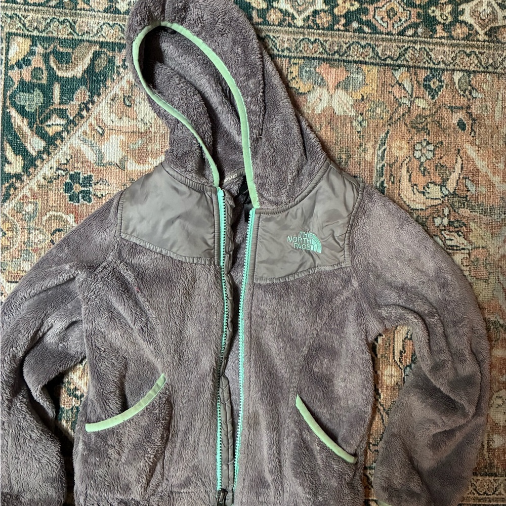 The North Face Kids Gray Fleece Jacket